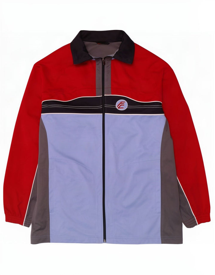 Giacca da tuta da uomo Campagnolo XL Poliestere color block rosso