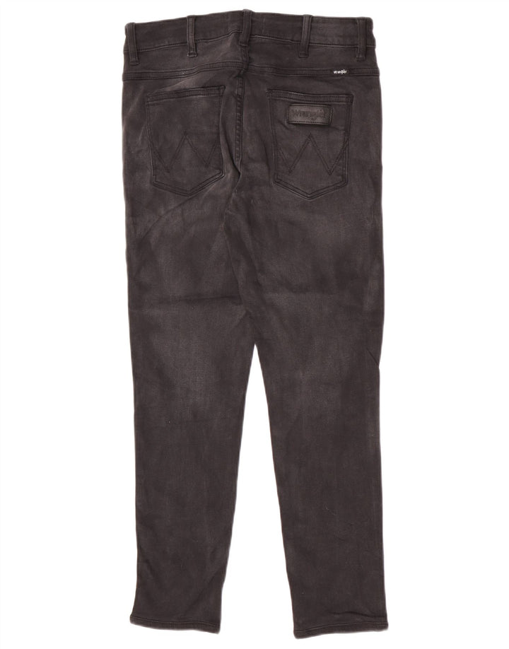 Jeans slim invecchiati da donna Wrangler W30 L26 cotone nero