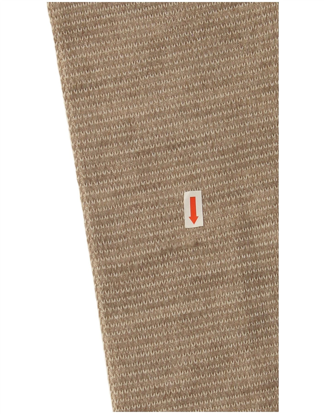 Maglione da uomo con scollo a V Marks & Spencer piccolo acrilico color block beige