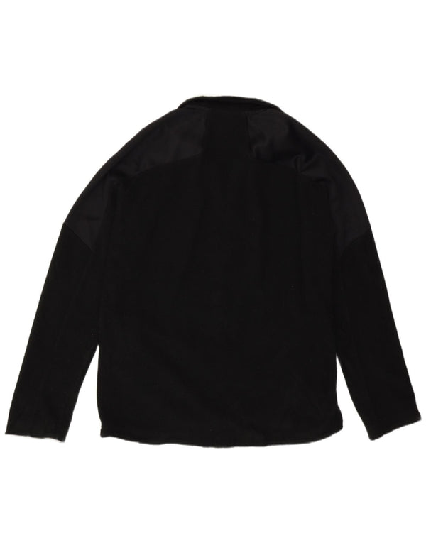 Maglione Reebok in pile grafico da bambino 12-13 anni, grande, nero