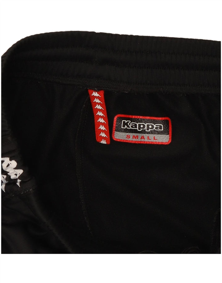 Pantaloni da tuta con grafica Kappa da uomo piccoli neri