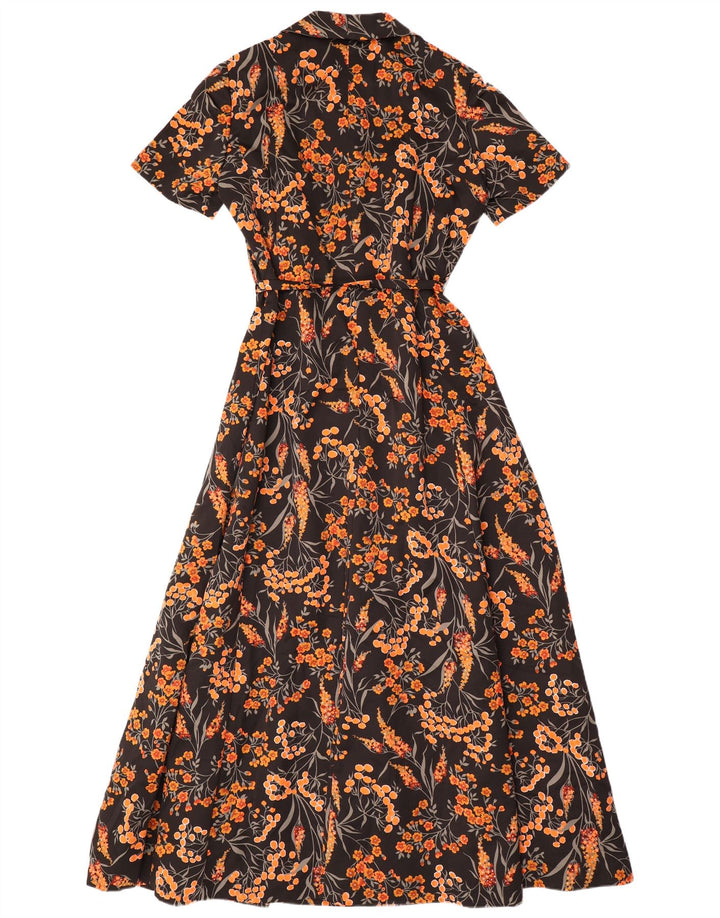 Abito lungo da donna CHARMANT IT 44 Poliestere floreale nero medio