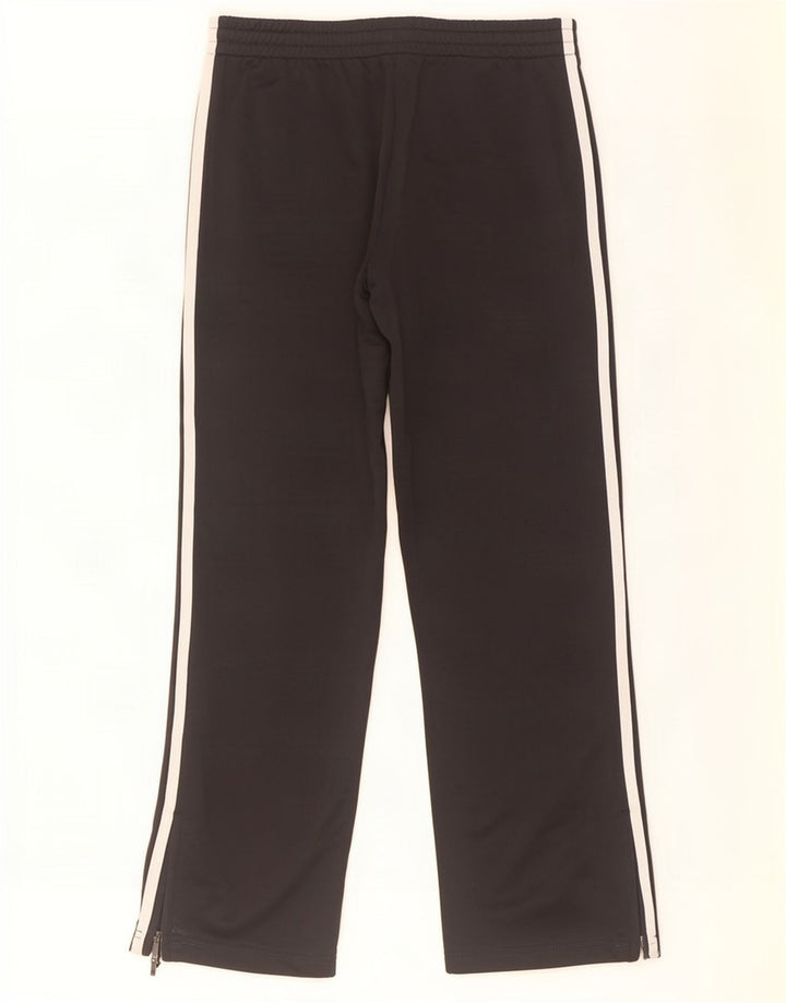 Pantaloni della tuta da donna Adidas UK 10 piccoli poliestere nero
