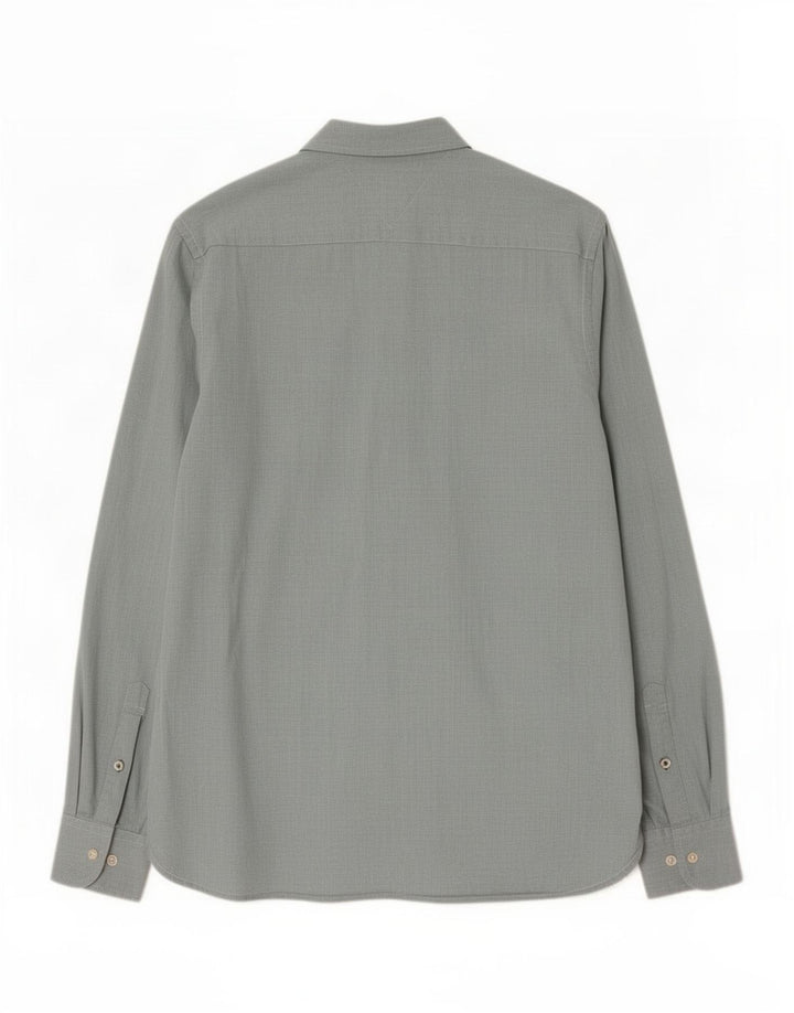 Camicia personalizzata da uomo Tommy Hilfiger in cotone verde medio