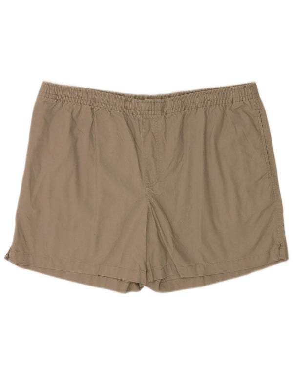 Pantaloncini chino da uomo Marks & Spencer blu Harbour W42 2XL cotone beige