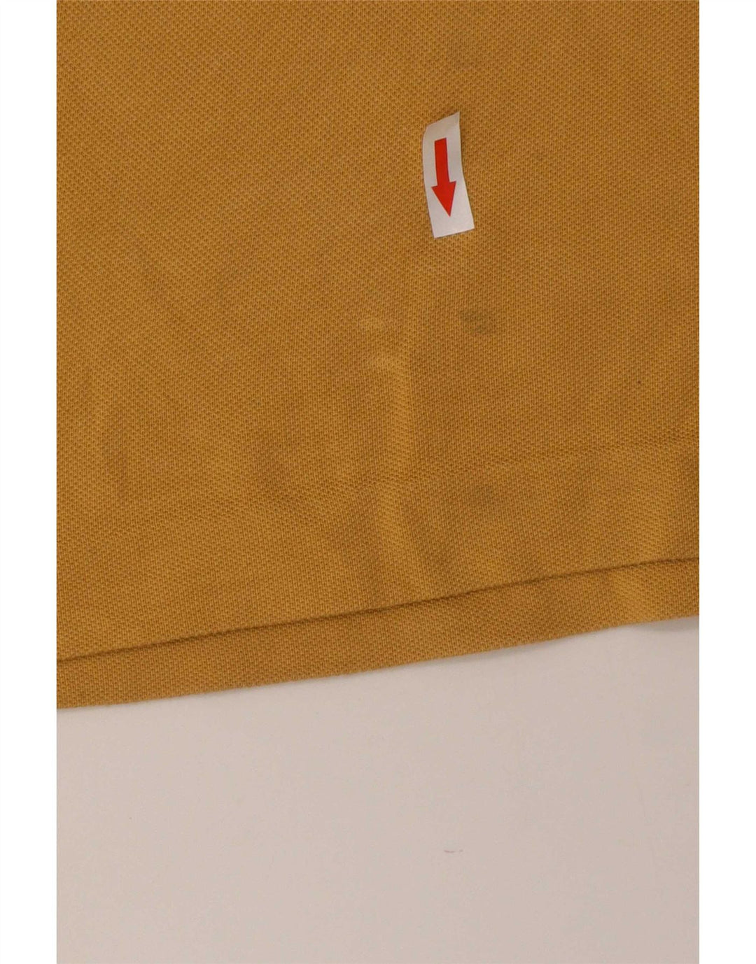 Polo da uomo Lacoste taglia 5 grande in cotone giallo
