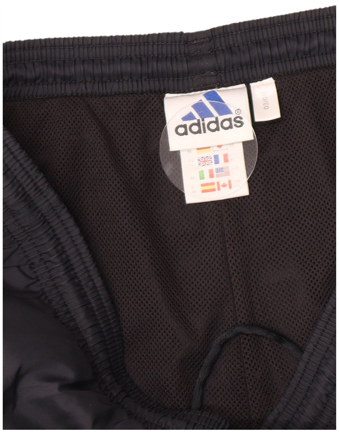 Pantaloni da tuta da donna Adidas Joggers UK 14 Large Nero Poliestere