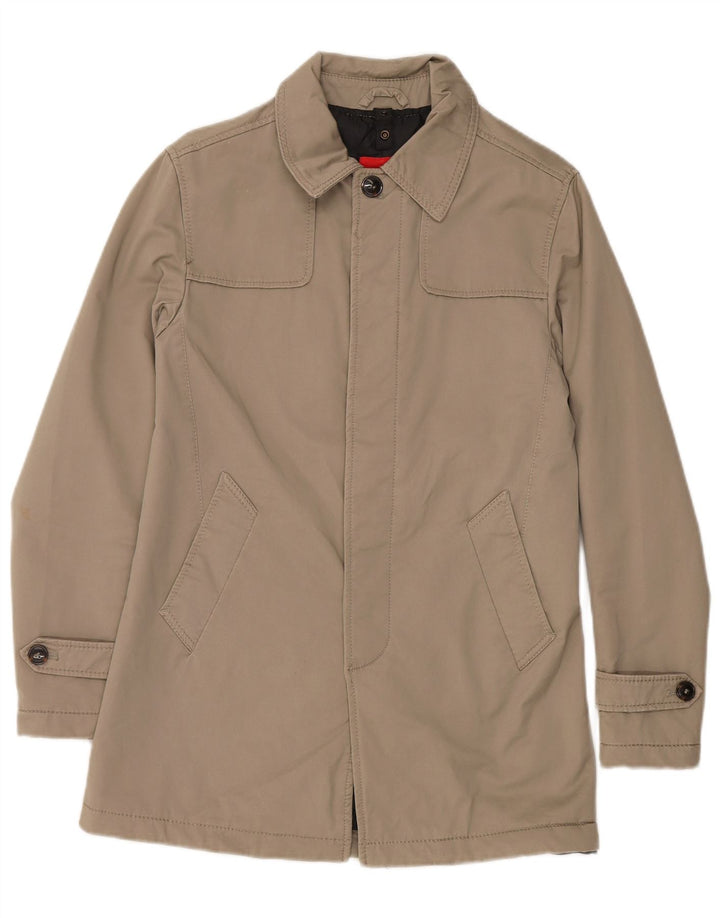 Cappotto da uomo Zara UK 36 piccolo in cotone beige