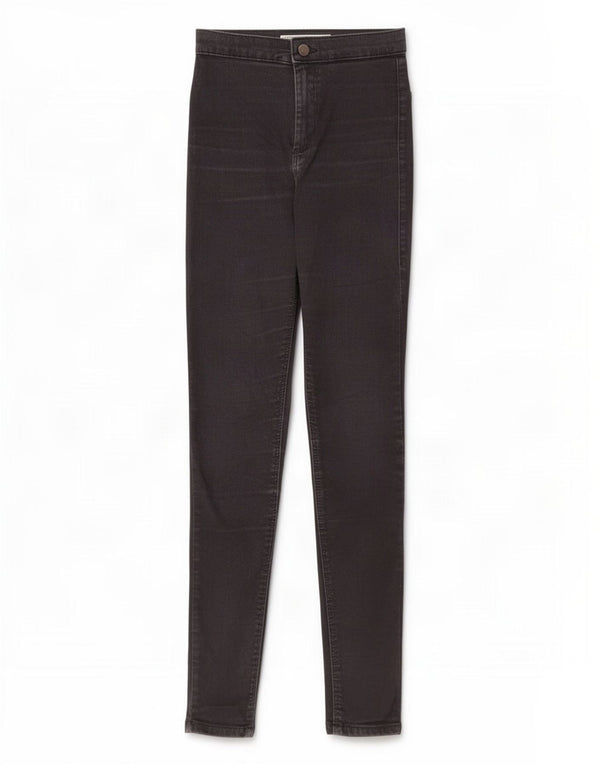 Topshop Womens Joni Jegging Jeans W25 L28 Black Cotton