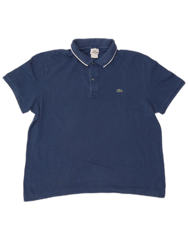 Polo Lacoste da uomo vestibilità regolare taglia 6 XL blu navy