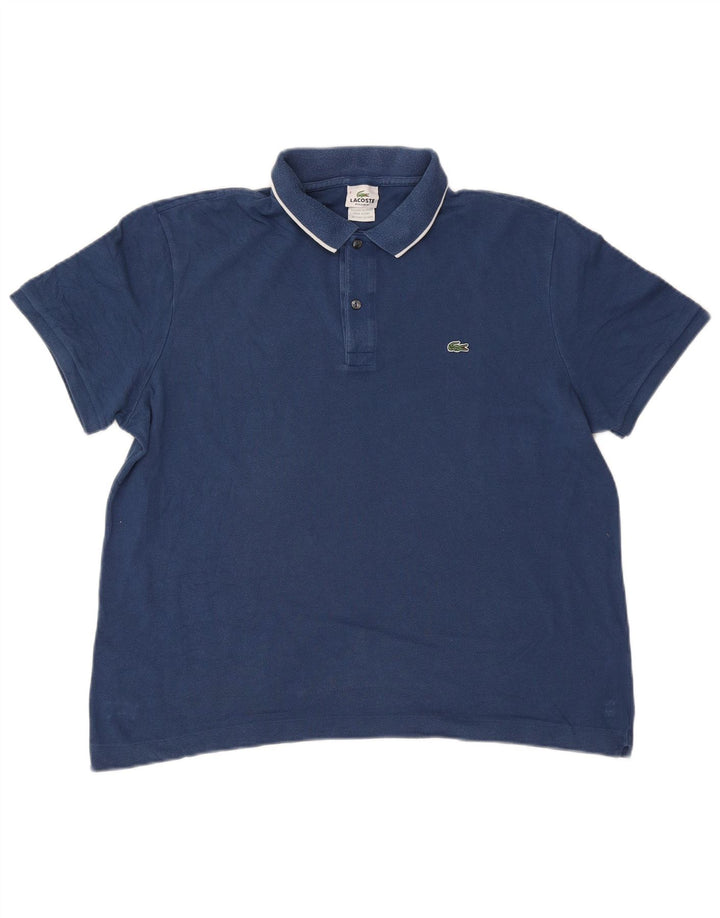 Polo Lacoste da uomo vestibilità regolare taglia 6 XL blu navy