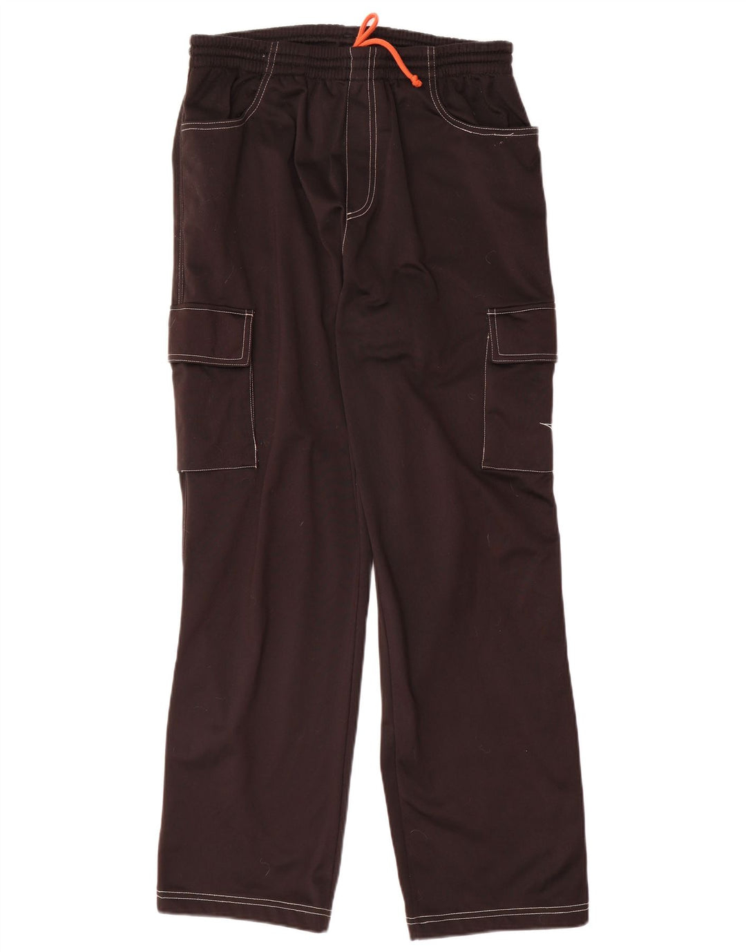 Pantaloni da tuta cargo da uomo Diadora UK 40 poliestere nero medio