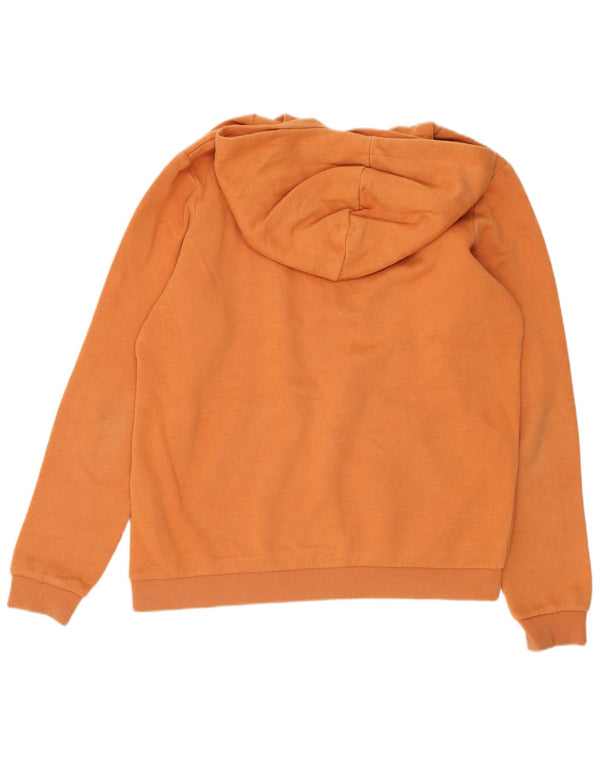 Maglione con cappuccio grafico da ragazzo Jack & Jones 13-14 anni in cotone arancione