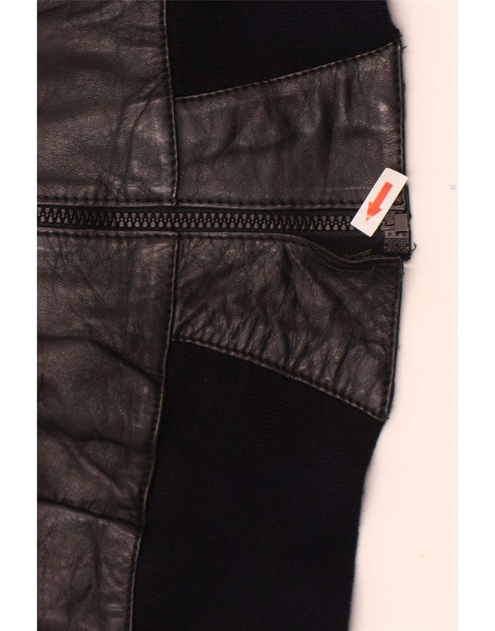 Giubbotto bomber vintage da uomo UK 34 XS nero