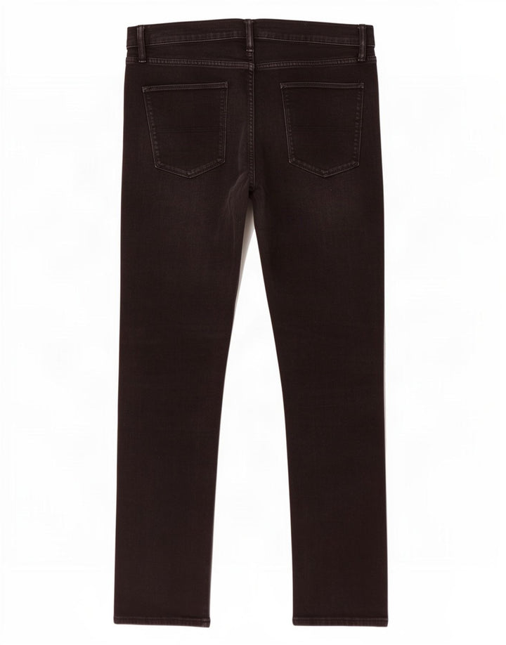 Jeans slim da uomo Marks & Spencer W36 L31 cotone nero