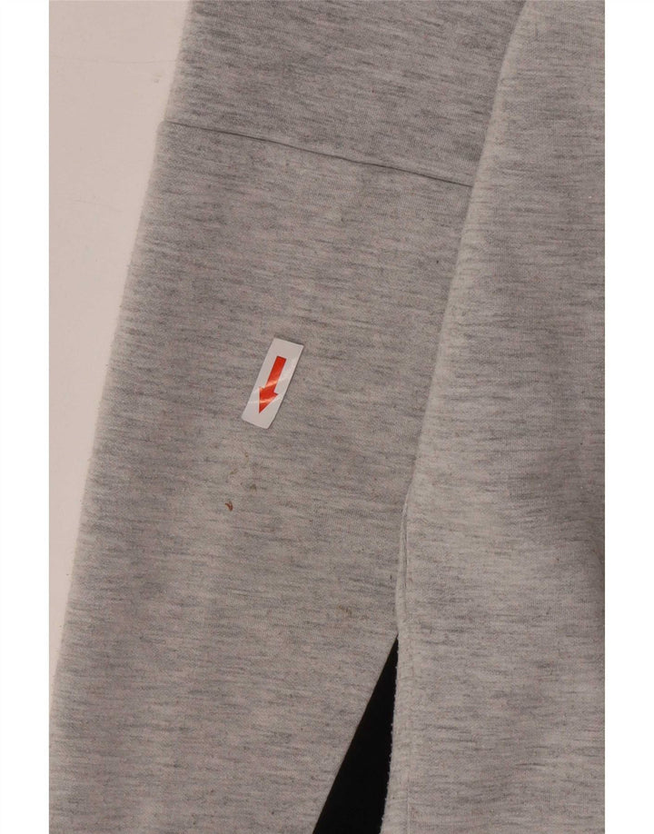Felpa grafica da uomo Fila Maglione in poliestere color block grigio medio