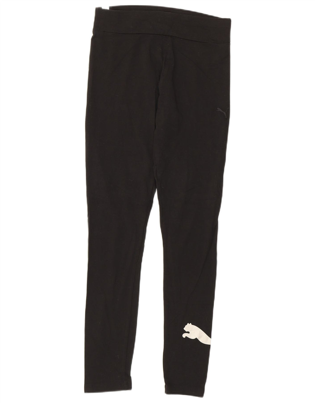 Leggings grafici da donna Puma UK 12 cotone medio nero