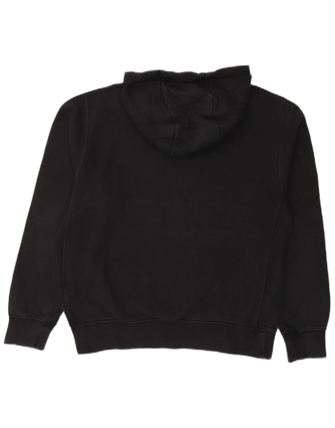 Felpa con cappuccio grafica Nike da uomo in cotone nero medio