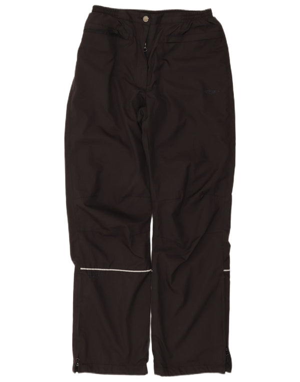 Pantaloni impermeabili da escursionismo da donna Umbro EU 38 medio poliestere nero