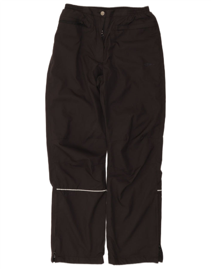 Pantaloni impermeabili da escursionismo da donna Umbro EU 38 medio poliestere nero