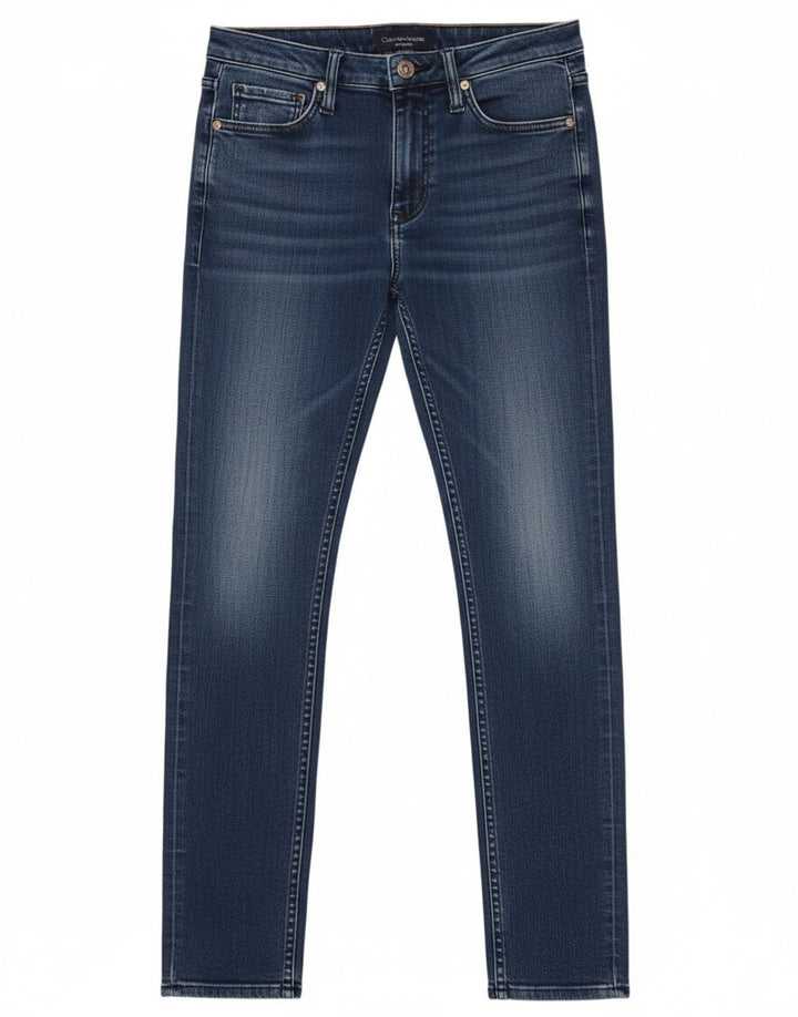 Jeans skinny da donna Calvin Klein W28 L32 Blu