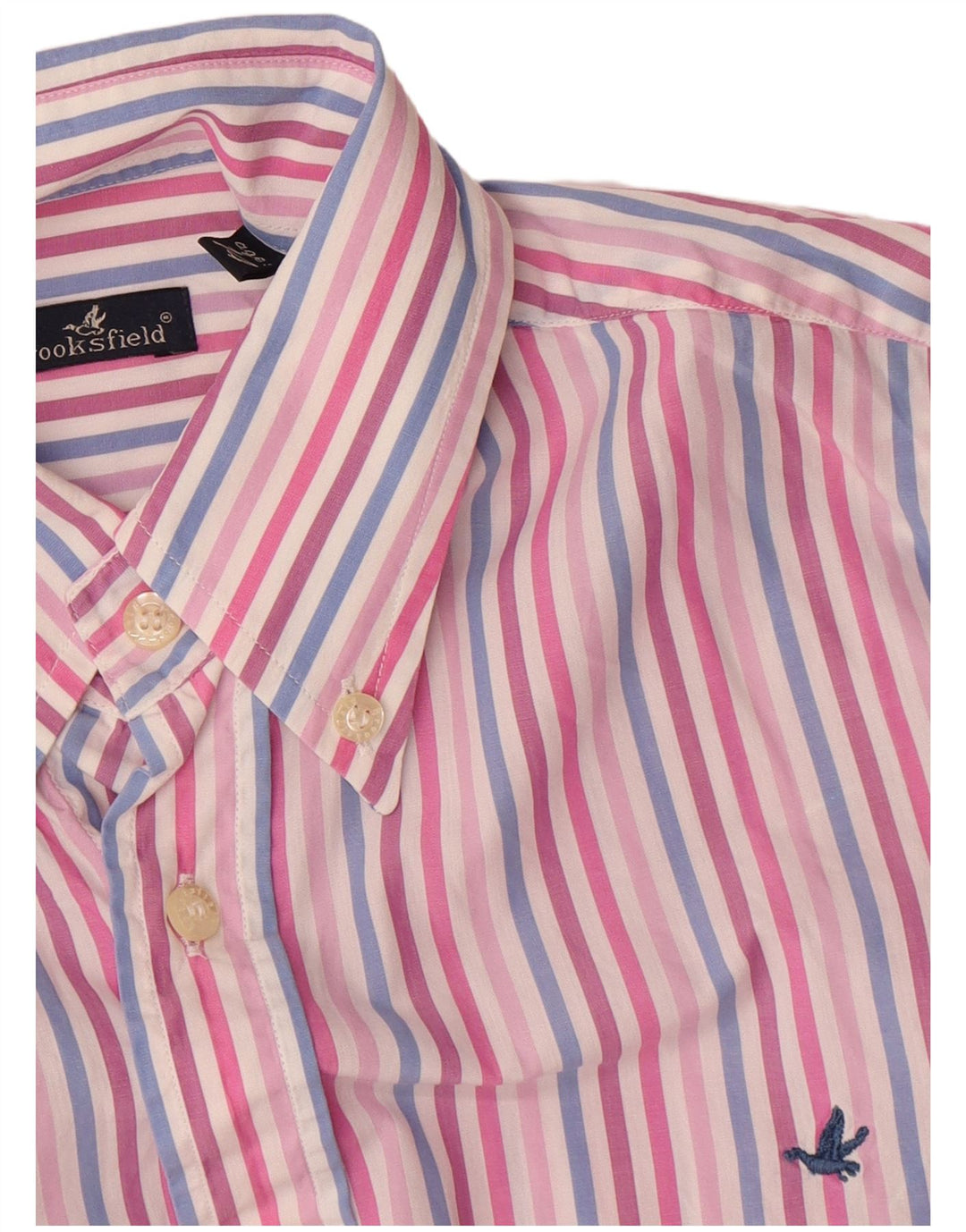 Camicia Brooksfield da bambino 13-14 anni in cotone a righe rosa
