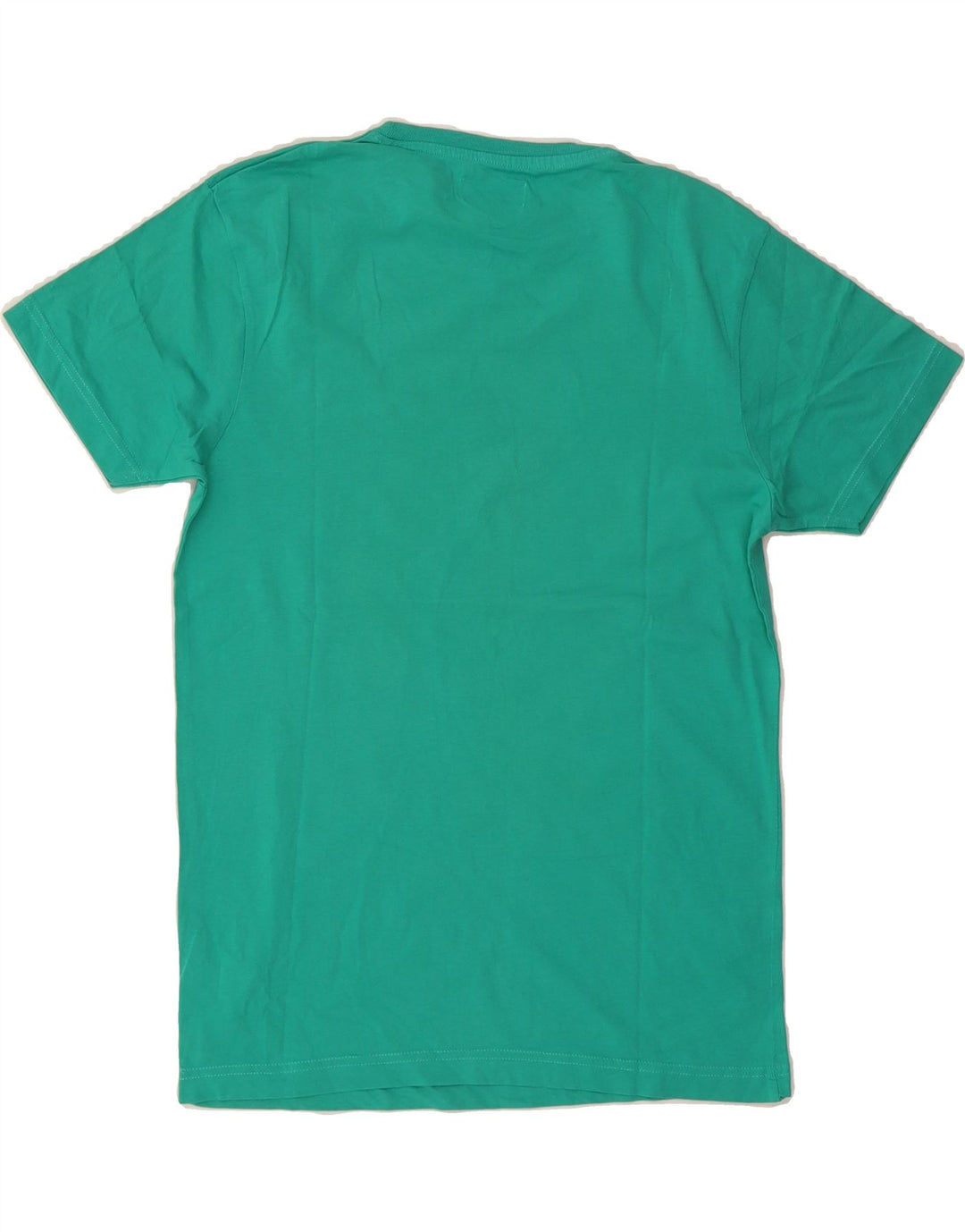 JACK & JONES Mens Graphic T-Shirt Top Medium Turquoise Cotton Vintage Jack & Jones and Second-Hand Jack & Jones from Messina Hembry 
