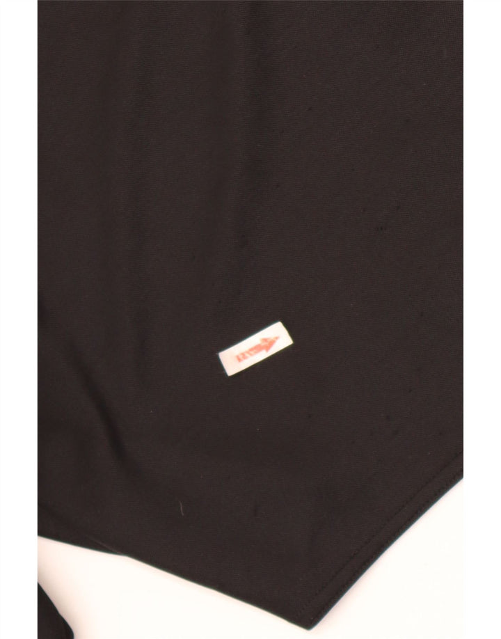Pantaloncini sportivi Adidas Climalite da uomo piccoli in poliestere nero