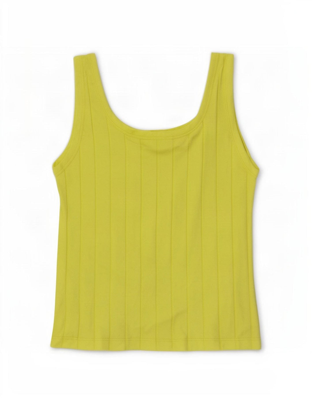 Canotta da donna Massimo Dutti UK 8 piccola in cotone giallo
