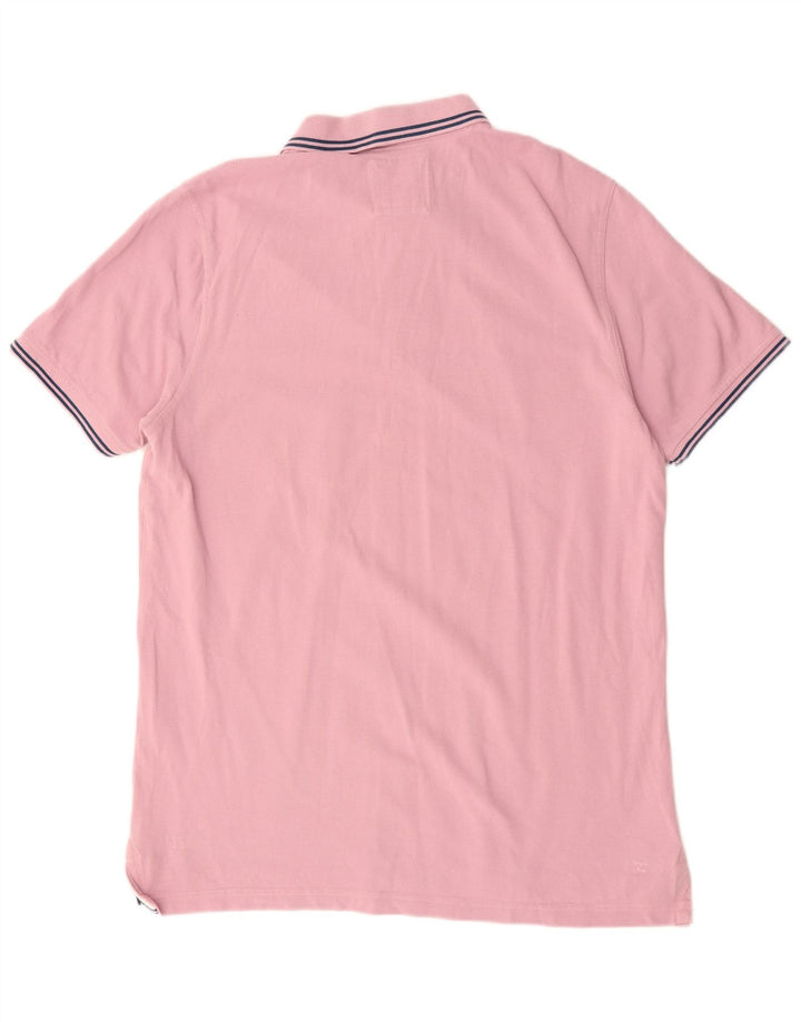 Crew Clothing Polo da uomo 2XL in cotone rosa