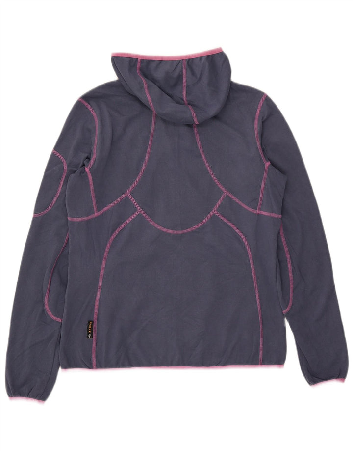 Giacca da ginnastica con cappuccio da donna Jack Wolfskin UK 12/14 Blu medio