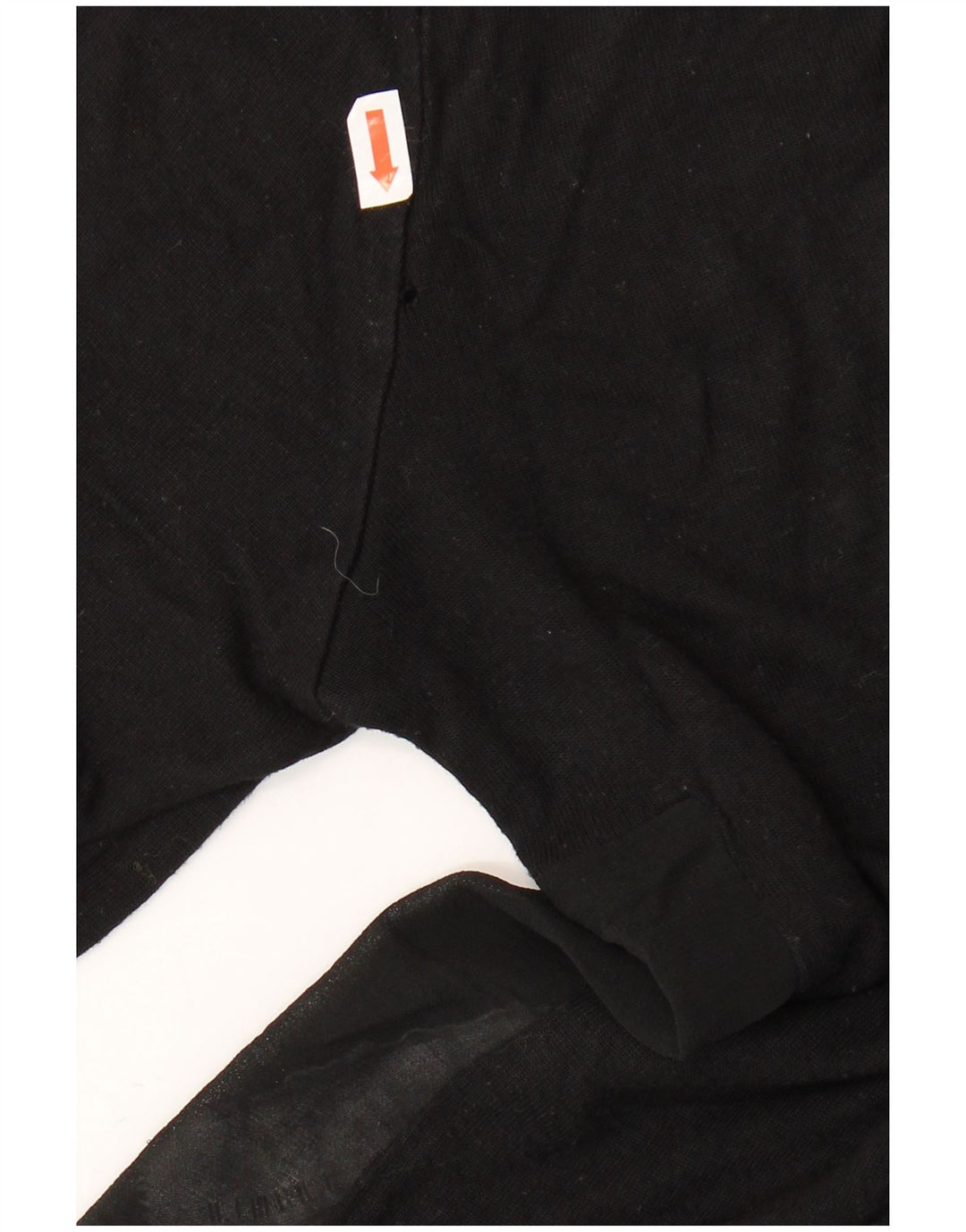 Maglione Zara da donna a maniche corte con collo alto, UK 14, medio, nero