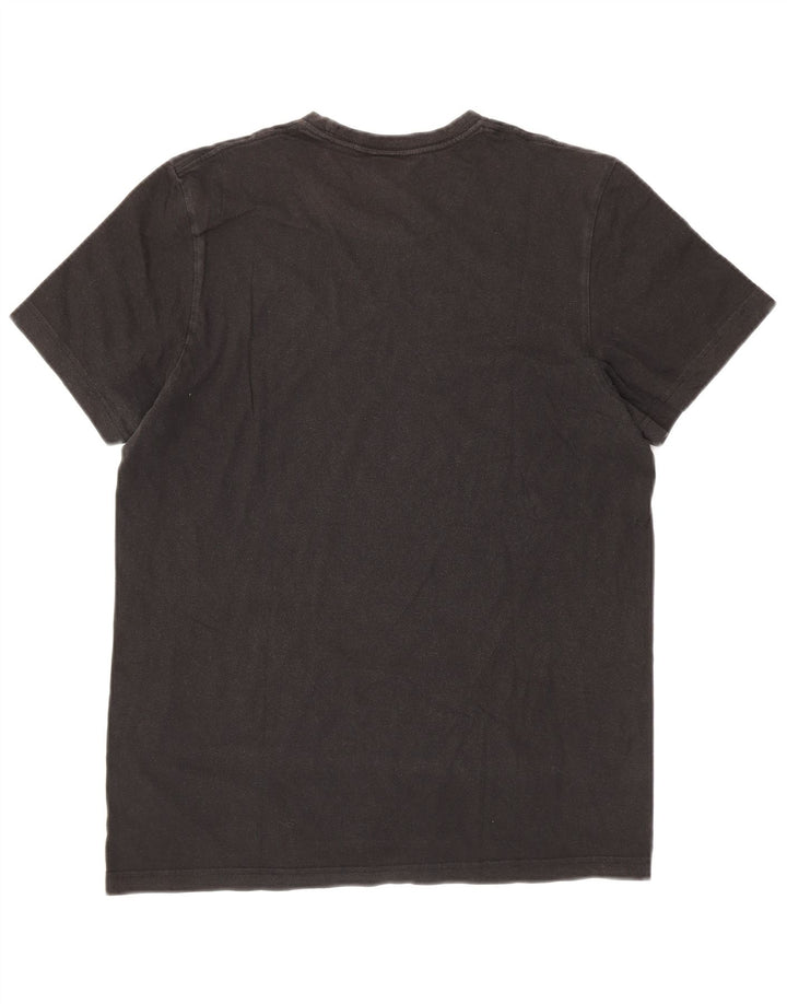 T-shirt grafica da uomo Adidas grande nera