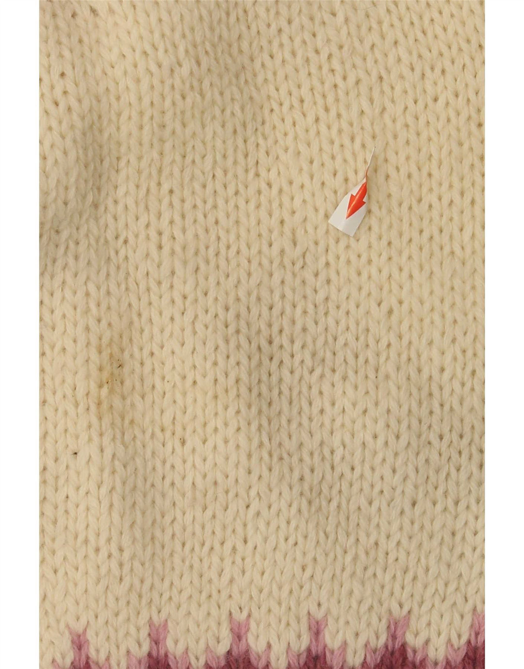 Eddie Bauer maglione da donna con collo dolcevita UK 10 piccolo bianco sporco