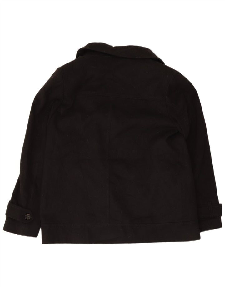 Cappotto da marinaio da donna Marks & Spencer UK 14 grande nero