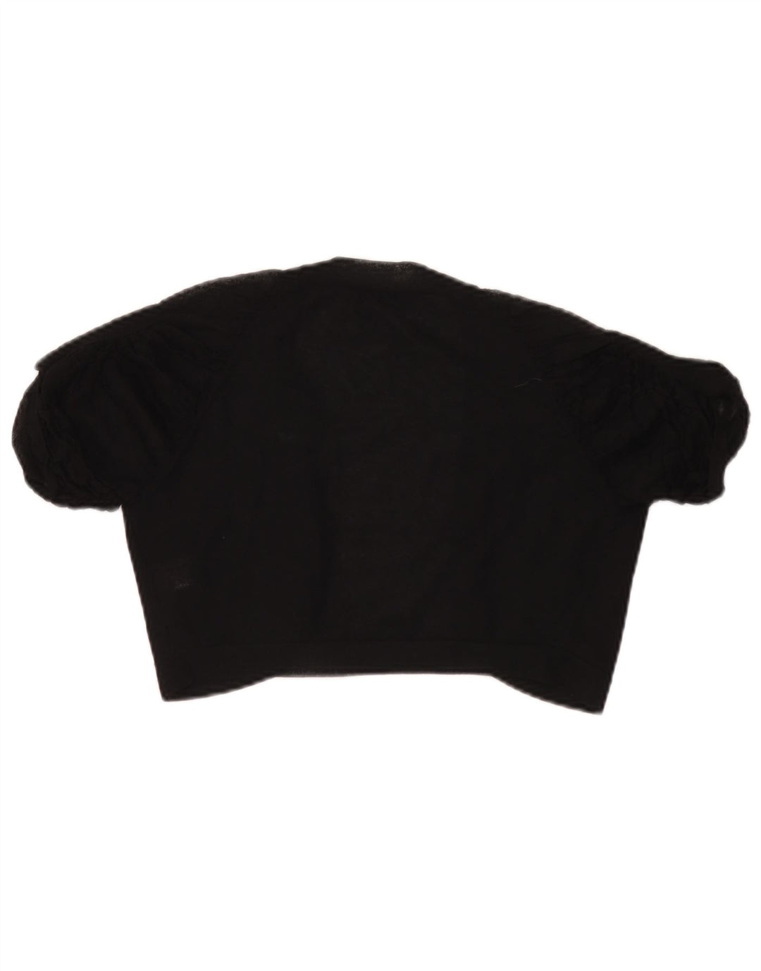 Top Bolero trasparente da donna Coast UK 10 piccolo in viscosa nera
