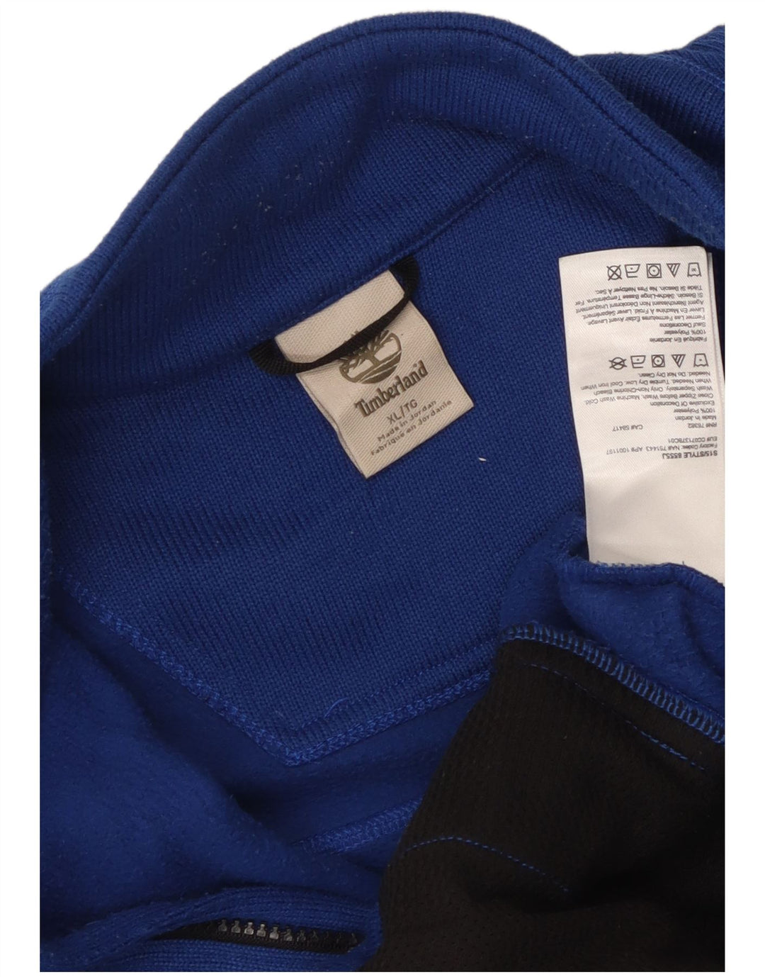 Giacca da ginnastica da uomo Timberland XL blu in poliestere