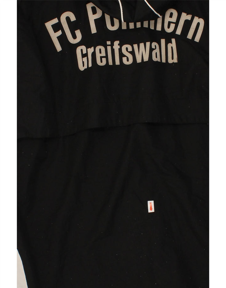 Giacca antipioggia grafica da uomo ADIDAS UK 48/50 XL Poliestere color block nero