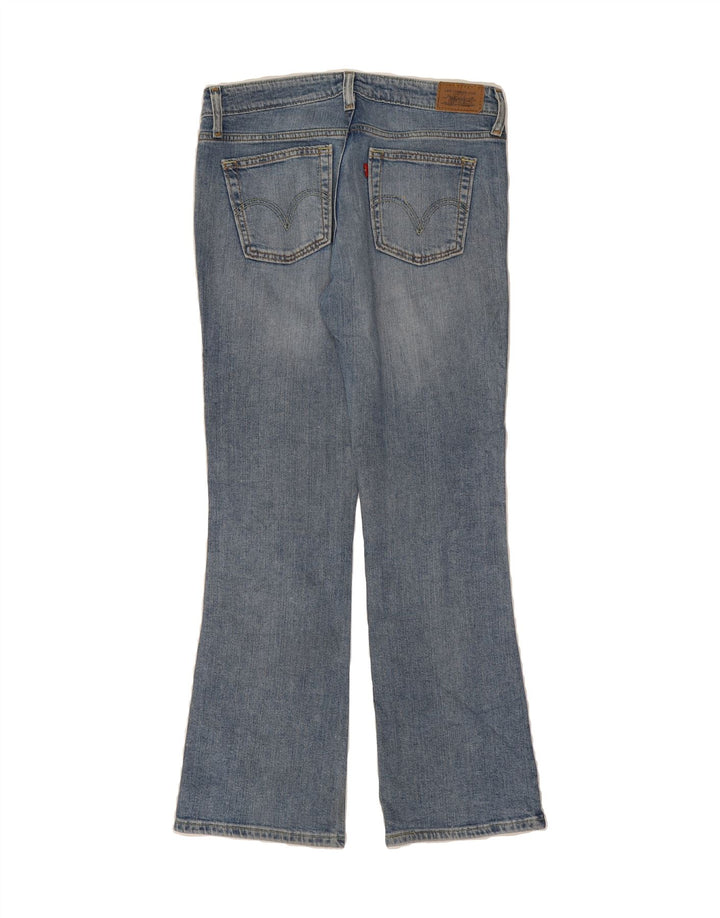 LEVI'S Womens Super Low Bootcut Jeans W32 L30 Blue Vintage Levi's and Second-Hand Levi's from Messina Hembry 