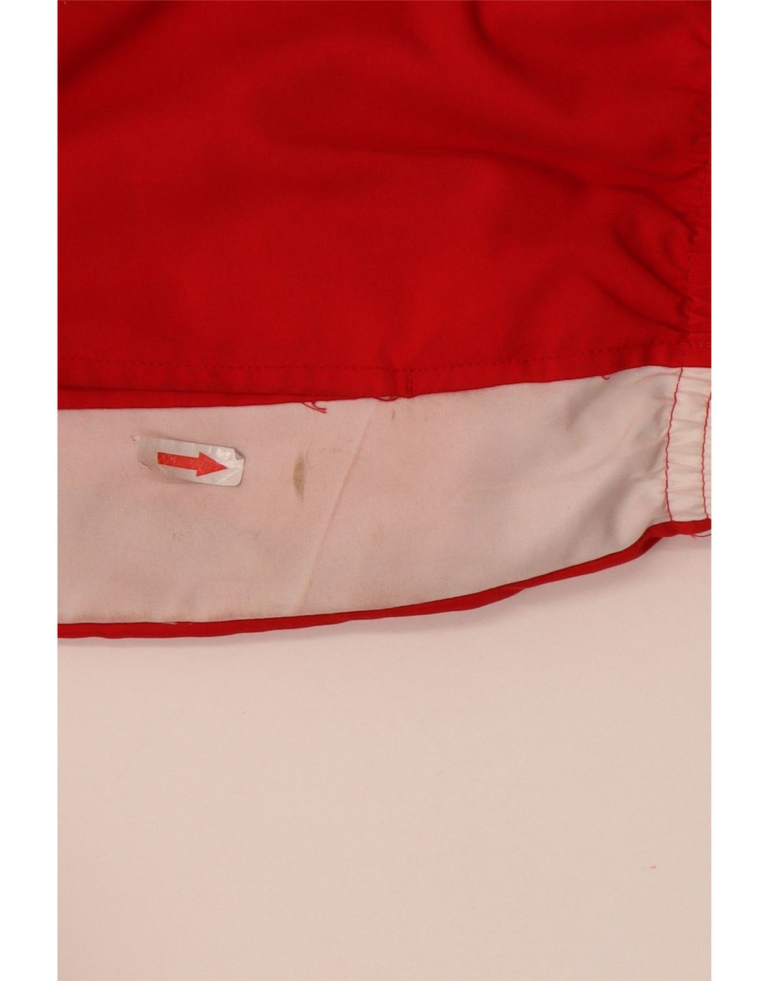 Giacca da tuta da uomo Champion XL Poliestere color block rosso