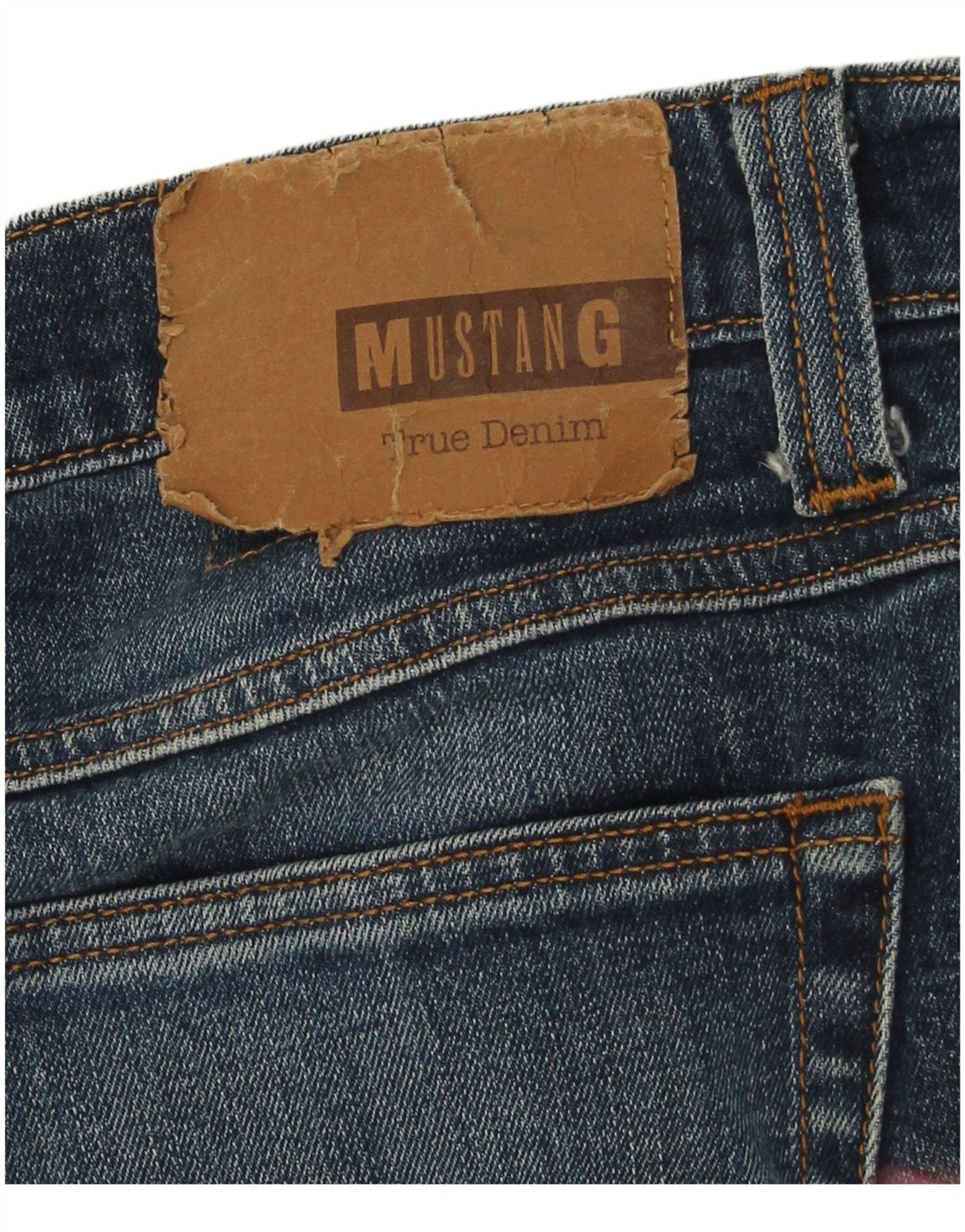 Jeans dritti da uomo Mustang W36 L30 Blu