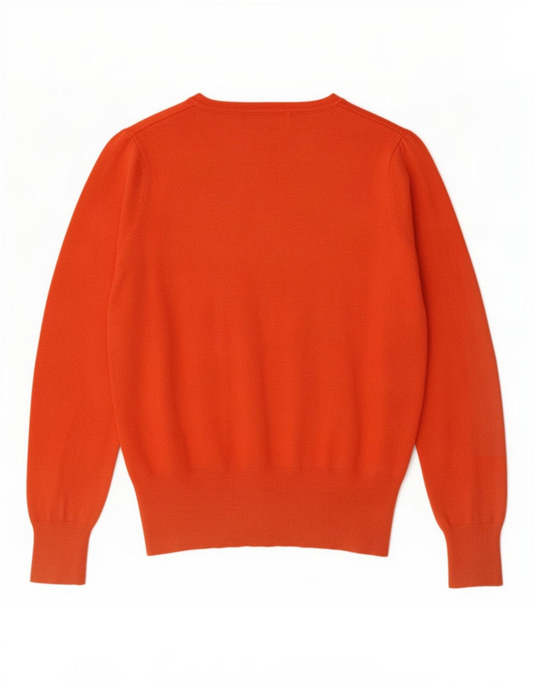 Maglione cardigan da donna Marks & Spencer UK 14 Viscosa arancione medio