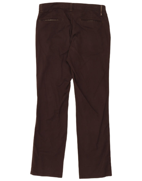 Pantaloni chino dritti da uomo Trussardi IT 50 Large W34 L32 Marrone Cotone