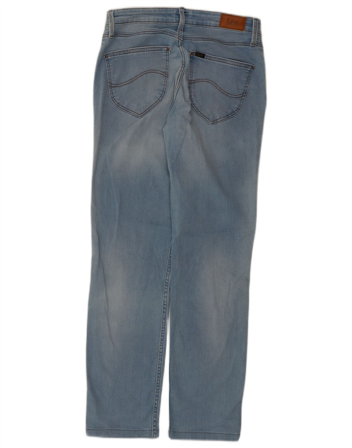 Jeans dritti Marion da donna Lee W29 L28 cotone blu