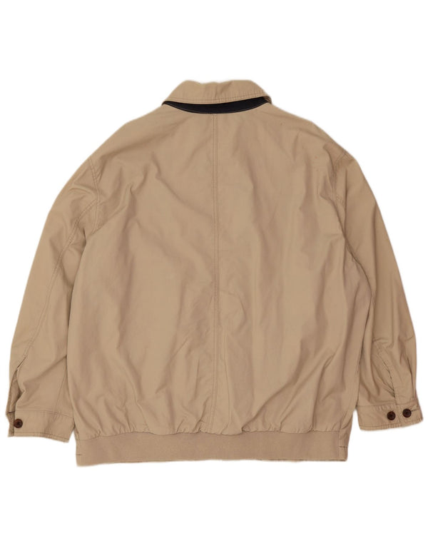 Giubbotto bomber da uomo Tommy Hilfiger UK 44 2XL Poliestere beige