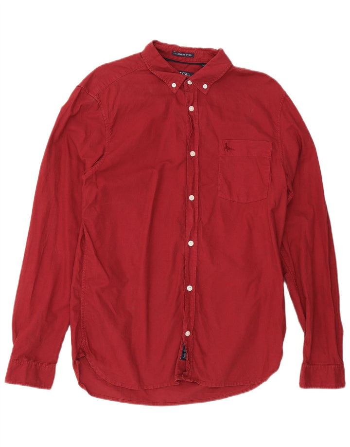 Camicia da uomo Jack Wills rosso medio