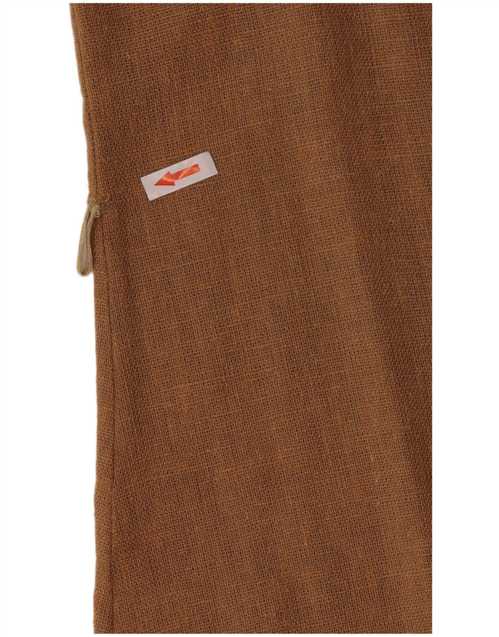 Abito sottoveste vintage da donna EU 38 Poliestere beige medio