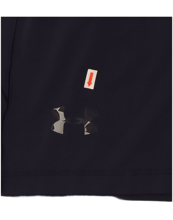 Pantaloncini sportivi Under Armour da uomo Heat Gear medio poliestere blu navy
