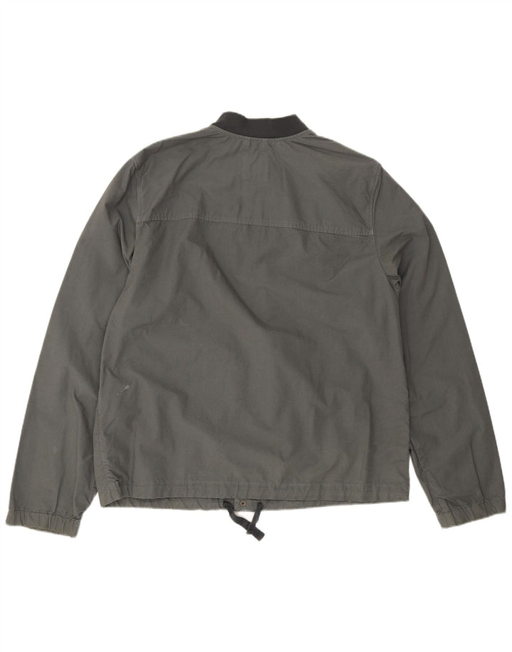 Giubbotto bomber da uomo Gap UK 40 grande cotone grigio