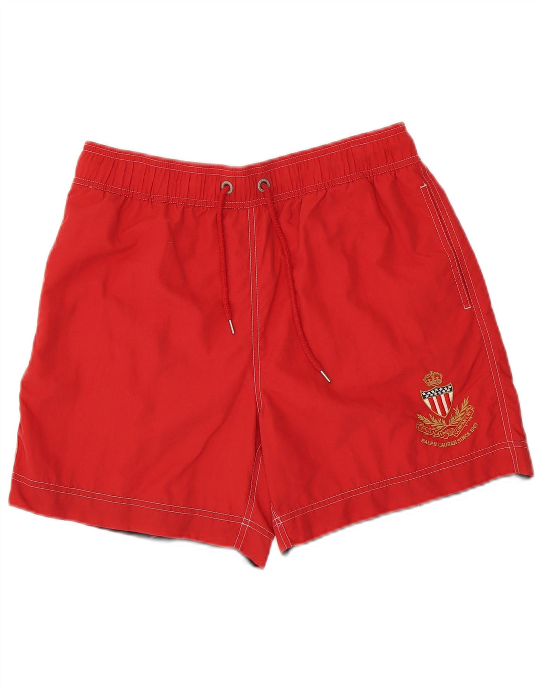 POLO RALPH LAUREN Pantaloncini da bagno con grafica da uomo Poliestere rosso medio